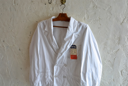Vetra 50\'s French white double breasted jacket dead stock_f0226051_13545757.jpg