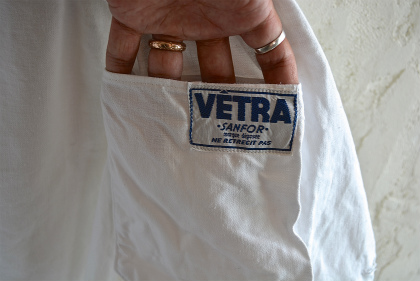 Vetra 50\'s French white double breasted jacket dead stock_f0226051_1463427.jpg