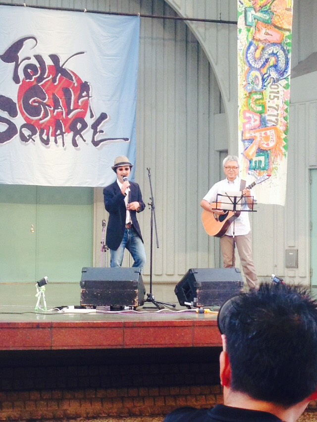 「上野野外音楽堂forkライブ」_a0075684_15365850.jpg