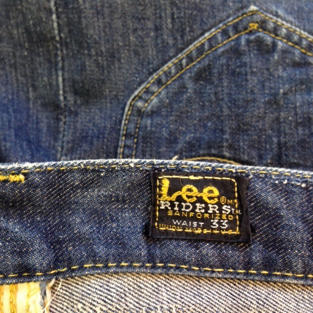 Lee RIDERS DENIM & CORDUROY PANTS_f0338202_16063640.jpg