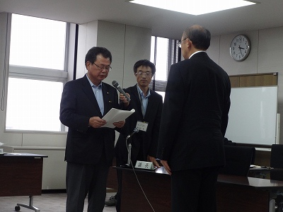 議会運営委員会 国道353号十二峠新トンネル開削期成同盟会総会_f0019487_10285180.jpg