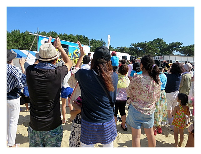 夏の思い出に～♪　しんぐう砂の芸術祭・・・(^^♪_f0060310_17403943.jpg