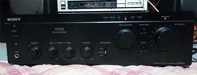 マサキヨ　SONY TA-FA33ES 動作良好です! マサキヨ SONY TA-FA33ES 動作良好です! SONY TA-FA3ES