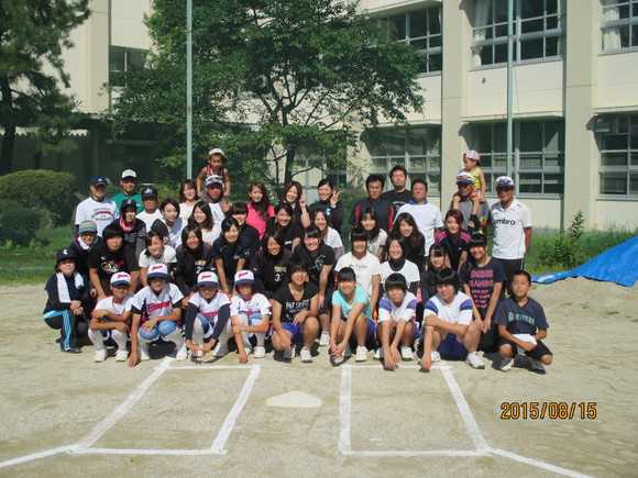 お盆恒例のOGソフトボール大会 H27.8.15_d0010630_15262716.jpg