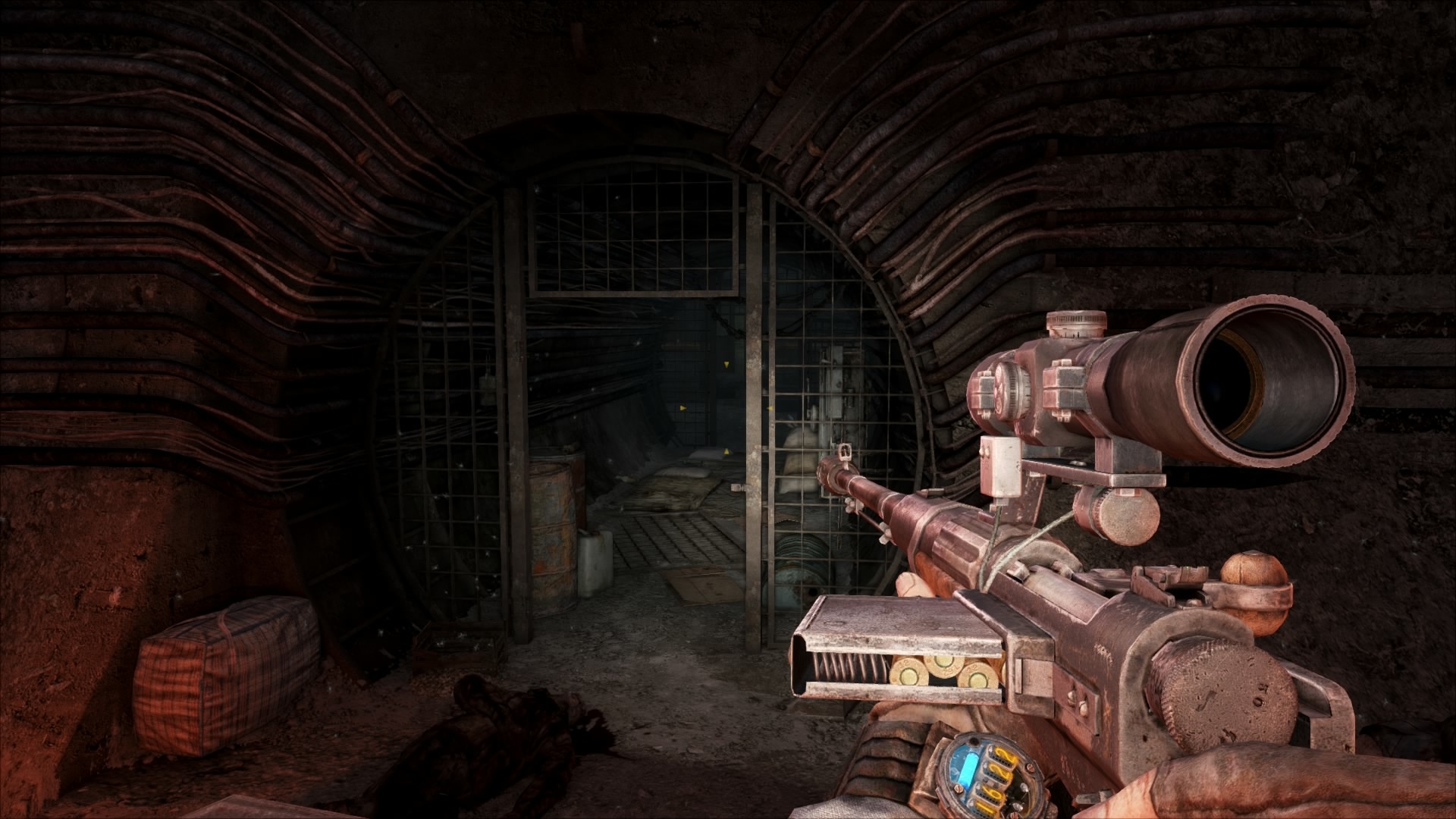 Metro Last Light Redux 攻略13 難民キャンプ 忍者なら無料の部屋