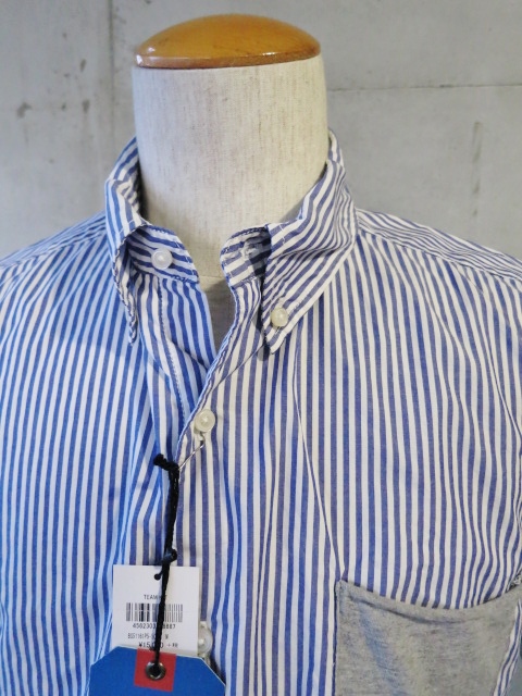 今時期に。。。Kato PIN STRIPE TEE Pocket B/D SHIRTS・その②!!_d0152280_11531534.jpg