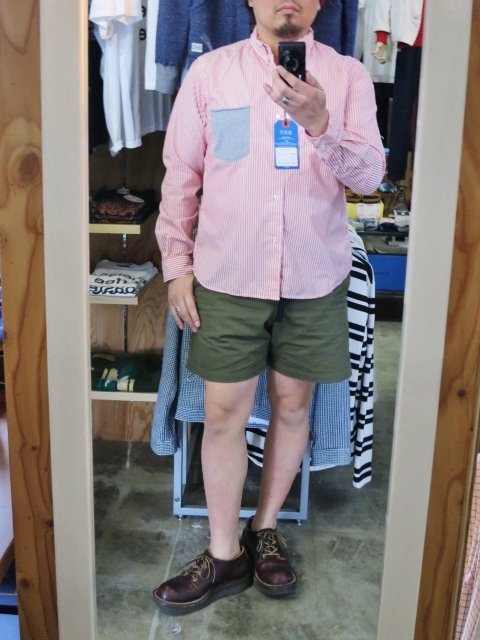 今時期に。。。Kato PIN STRIPE TEE Pocket B/D SHIRTS・その②!!_d0152280_121144.jpg