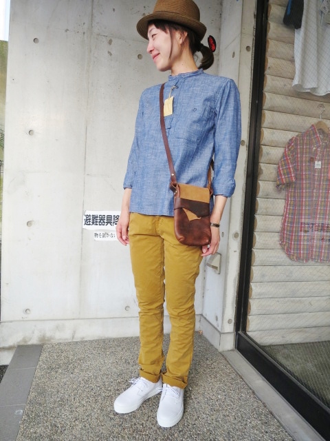 旬のBAND COLOR のShambre SHIRTS 。。。By SOUND MAN_d0152280_13382580.jpg