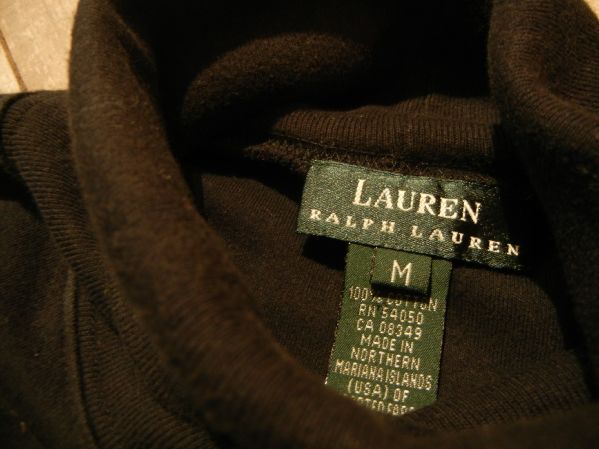 -- TURTLE NECK NIKE&L.L.Bean&RALPH LAUREN From KUP-TEA&Sarah--_c0333053_17221794.jpg