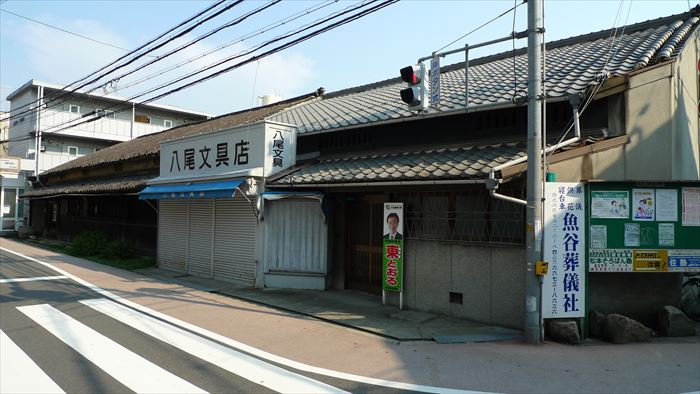 安立(あんりゅう)と紀州街道の街並み_f0139570_1650176.jpg