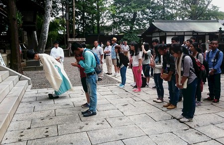 日本国際交流３日目…諏訪地域の文化学習_d0265607_23424672.jpg