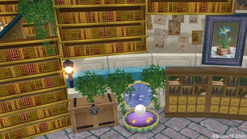 Dq10ハウジング 壁一面本棚の家 o次郎の倉庫 Dq10ハウジング 壁一面本棚の家 o次郎の倉庫