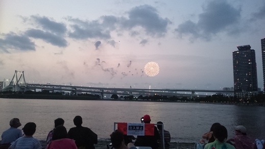 牛かつと東京湾大華火祭_f0019846_221279.jpg