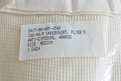 U.S. army high neck thermal undershirts dead stock_f0226051_14143665.jpg