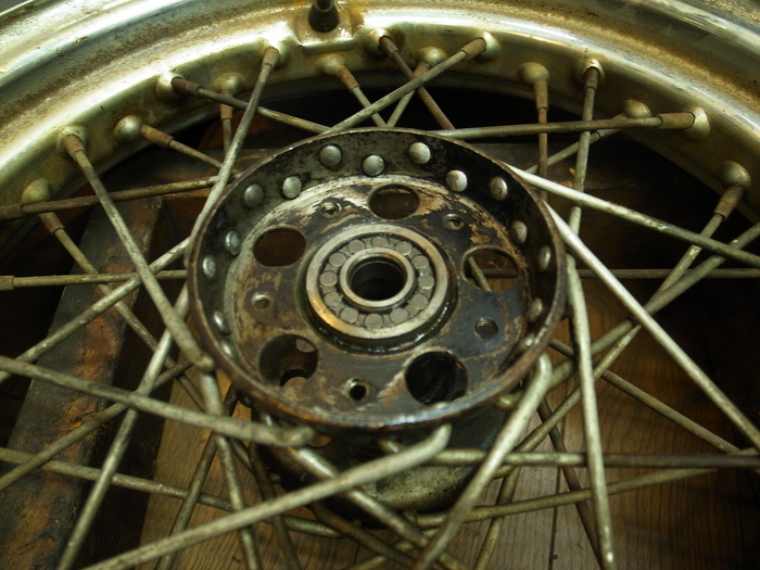 1947FL1200 スターハブベアリング : Vintage motorcycle study