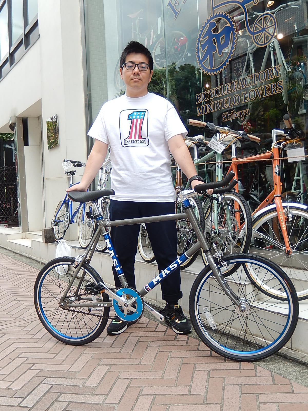 8月27日　渋谷　原宿　の自転車屋　FLAME bike前です_e0188759_173868.jpg