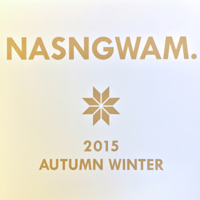 【Nasngwam】2015A/W START!!!!!!!!_d0227059_19422830.jpg
