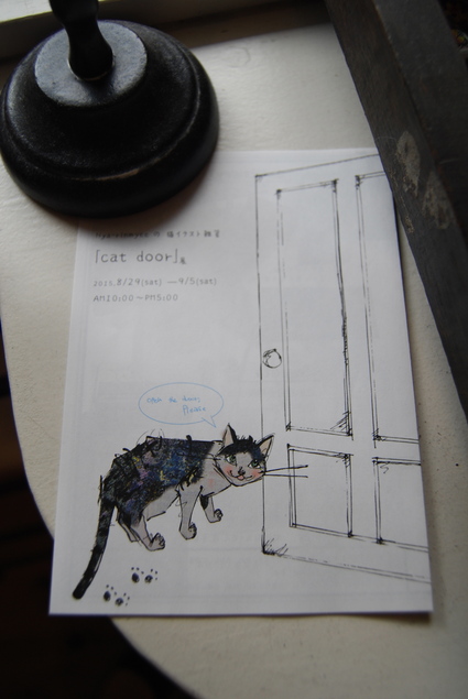 Nya-rinmyeeさんの『cat door』展に行ってきました！_d0127925_13225822.jpg
