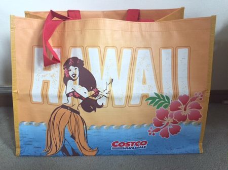15 8 ハワイで夏休み コストコショッピングバッグ Happy Go Lucky