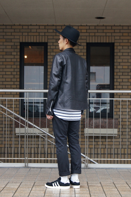 nonnative RIDER BLOUSON COW LEATHER