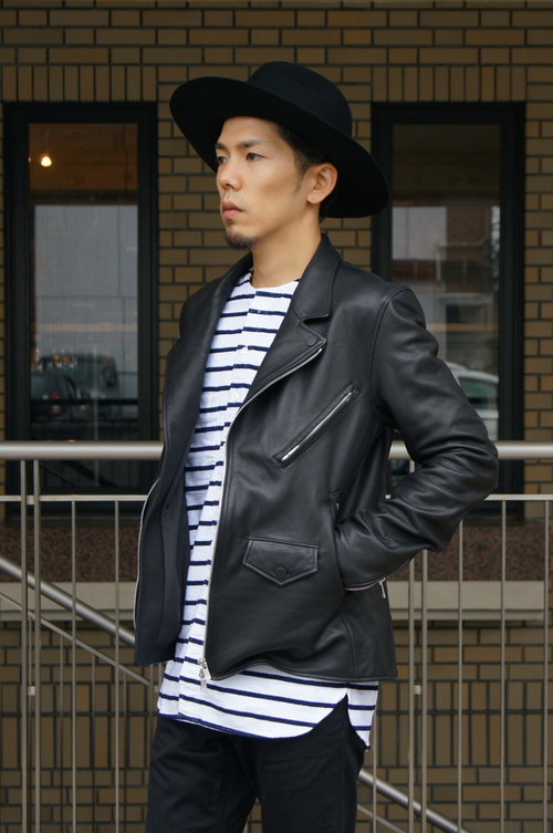 nonnative - RIDER BLOUSON COW LEATHER!! : UNDERPASS nonnative - RIDER BLOUSON COW LEATHER!! : UNDERPASS