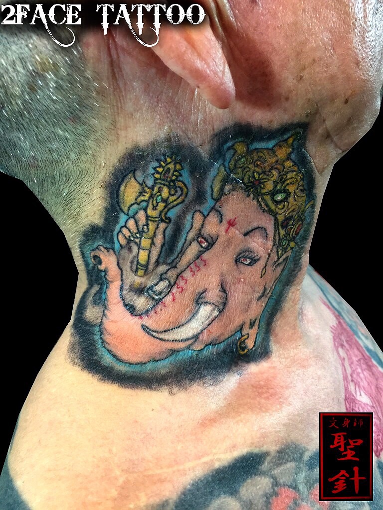 千葉 和彫り 刺青 タトゥー Tattoo ガネーシャ 2face Tattoo Studio Japan 千葉県木更津市 刺青処 聖針 千葉 和彫り 刺青 タトゥー Tattoo ガネーシャ 2face Tattoo Studio Japan 千葉県木更津市 刺青処 聖針