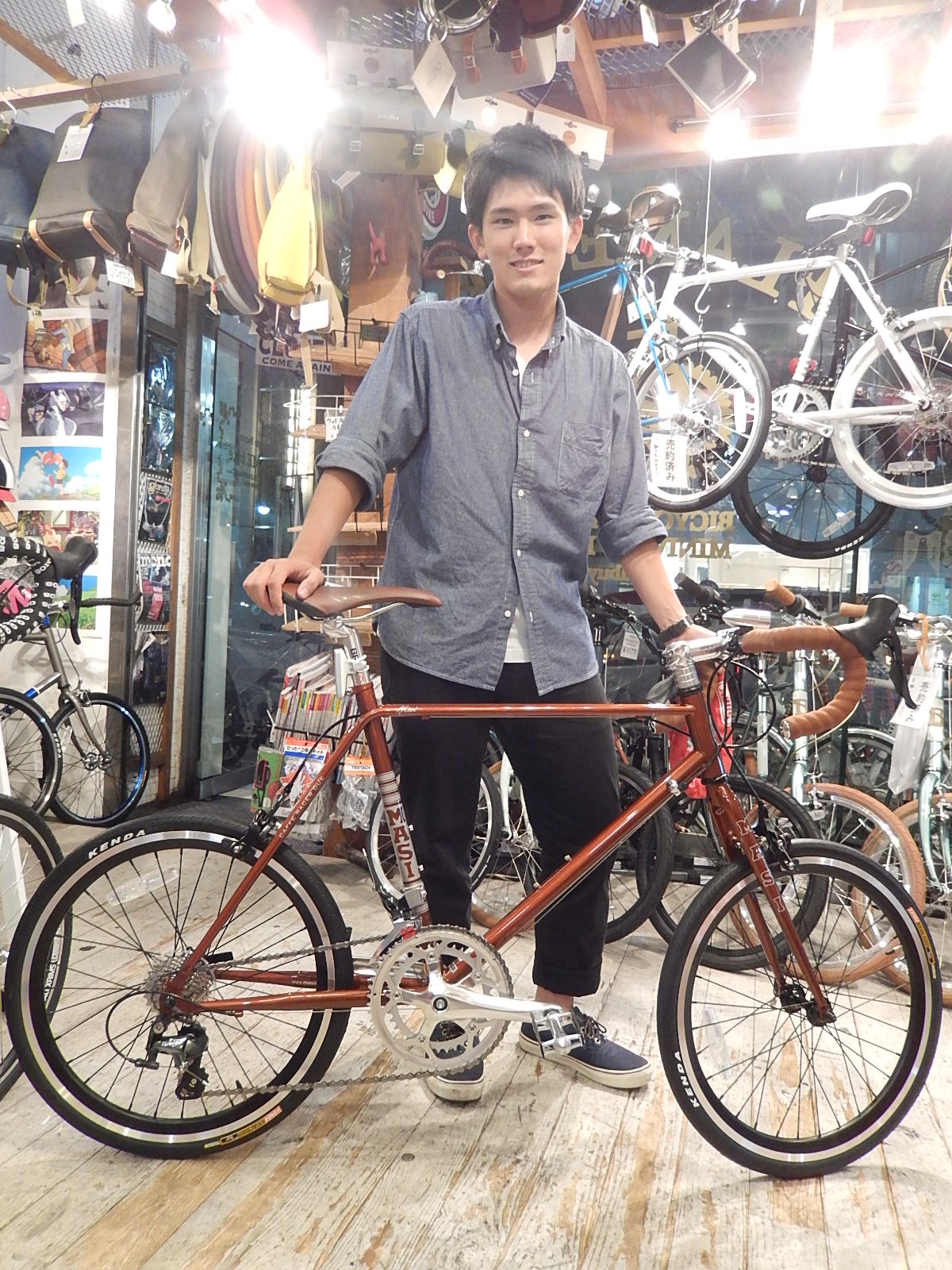 8月30日 渋谷 原宿 の自転車屋 FLAME bike前です_e0188759_19284784.jpg