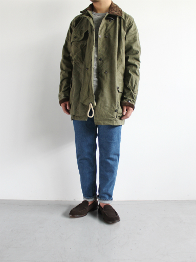 Rebuild By Needles Army Tent → Fireman Jacket (REMAKE Rebuild By Needles Army Tent → Fireman Jacket (REMAKE