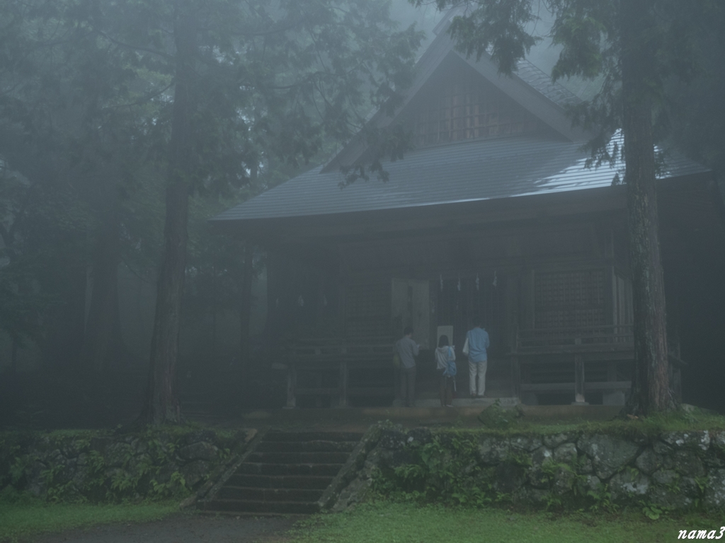雨の戸隠神社 : nama3の気ままに雑記
