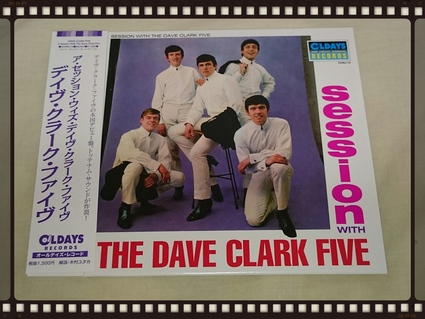 THE DAVE CLARK FIVE / A SESSION WITH THE DAVE CLARK FIVE　紙ジャケ _b0042308_18444673.jpg