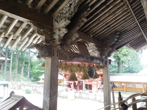 松本 筑摩神社、若宮八幡社、弘法山古墳、松本市立考古学博物館、牛伏寺、牛伏川階段工、馬場家住宅、半地下工場跡、おまけ : 釈迦堂遺跡博物館_e0345320_00403668.jpg