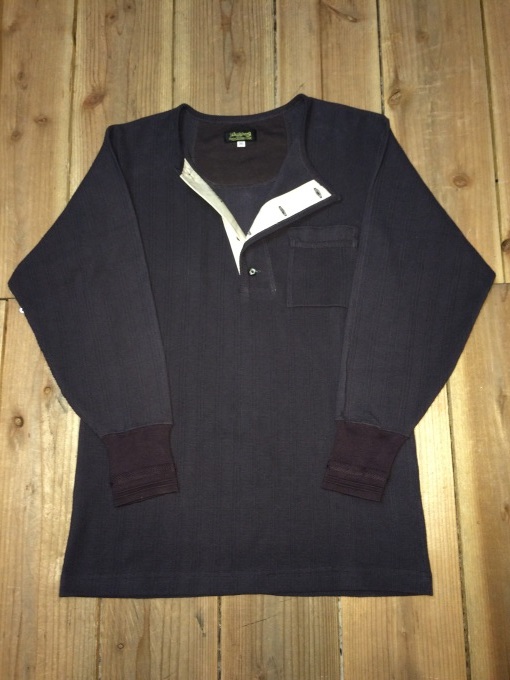 DAPPER\'S \"Classical Sideneck Henley L/S Tee\"_b0278148_12182878.jpg