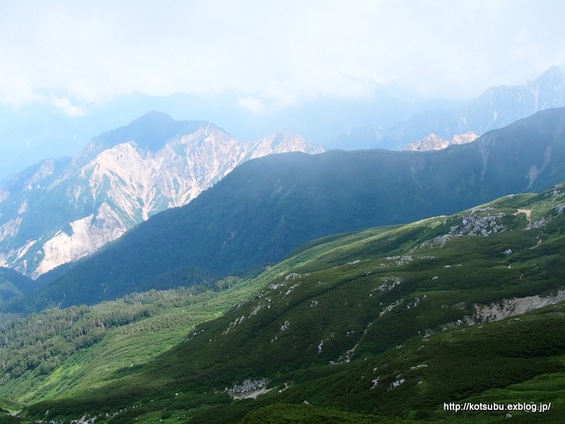 憧れの山旅　雲ノ平～水晶岳～双六岳　⑧三俣山荘～双六小屋まで_e0195587_20152577.jpg