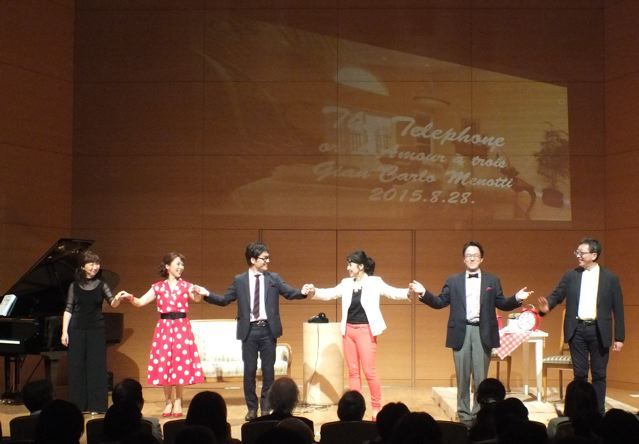 オペラ「電話」ストーリー(2015.8.28 舞台写真)_f0144003_10004310.jpg