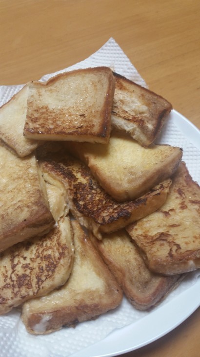 フレンチトースト作る 見た目まずそう せっちょん プーになる フレンチトースト作る 見た目まずそう せっちょん プーになる