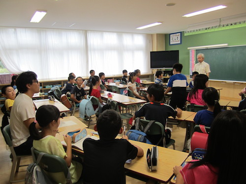 おとどけアート　星置東小学校×永田壮一郎「初日」_a0062127_22263689.jpg
