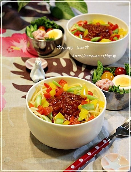 ミートスパ弁当♪_f0348032_19255407.jpg