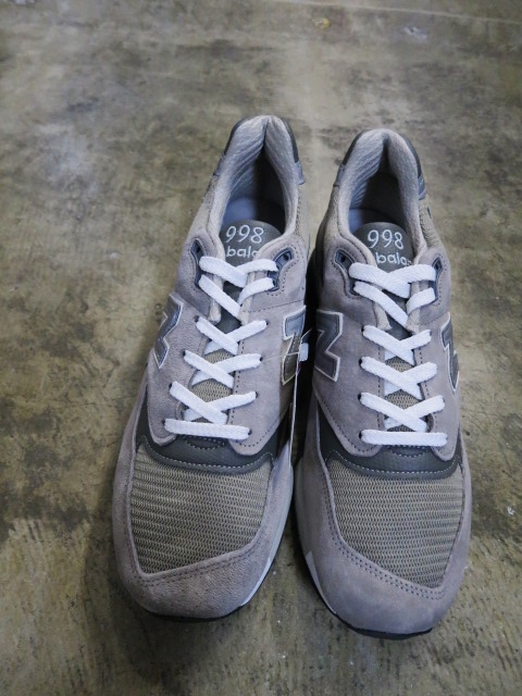 王道の定番、でも実物を見かけない!? new balance M998 GRAY (MADE IN USA)_d0152280_19361394.jpg