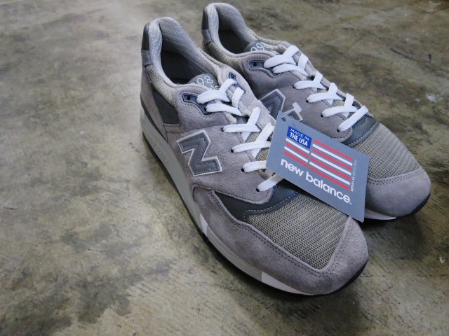 王道の定番、でも実物を見かけない！？　new balance　M998 GRAY (MADE IN USA)_d0152280_19364920.jpg