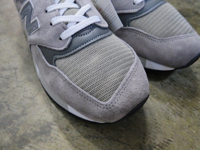 王道の定番、でも実物を見かけない！？　new balance　M998 GRAY (MADE IN USA)_d0152280_1936769.jpg