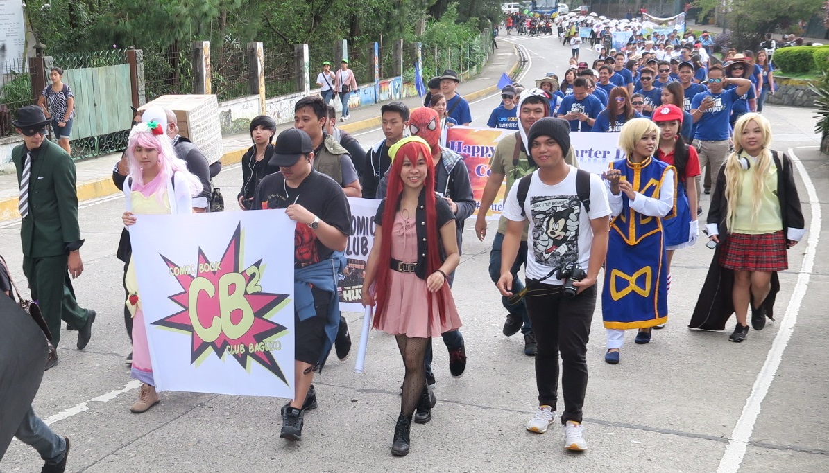 BAGUIO DAY PARADE 2015 バギオ市制106周年記念パレードに伊達政宗と七夕飾りが参加_a0109542_17363713.jpg