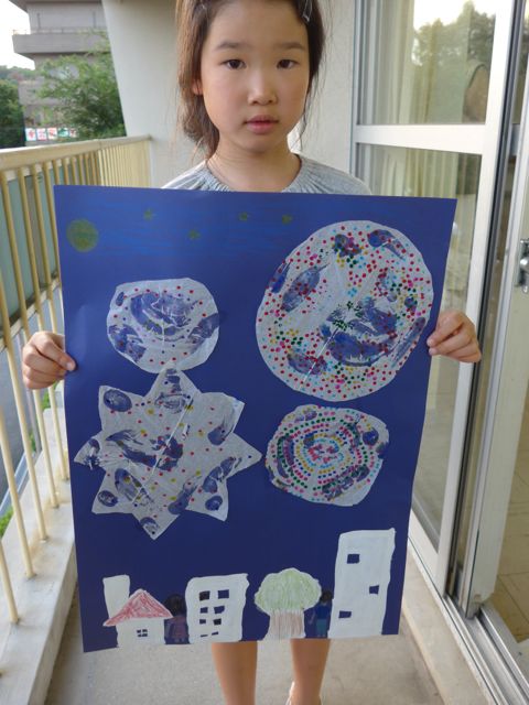 夏休みの絵画制作2015_d0076558_1628451.jpg