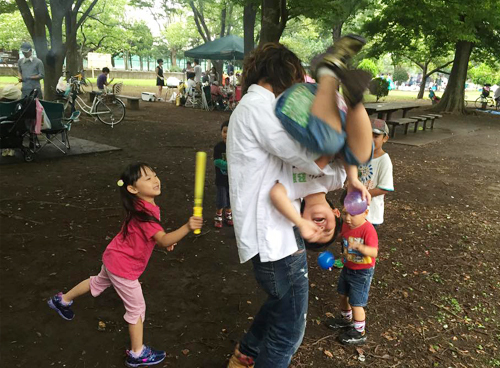 引き渡し訓練とか、コドモイベントはチョコチョコあるわぁ_d0169072_18122402.jpg
