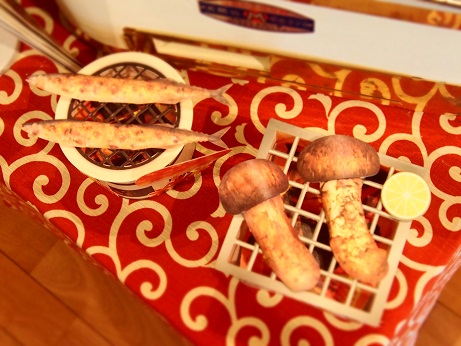 七輪で焼き秋刀魚。_a0045293_1551490.jpg