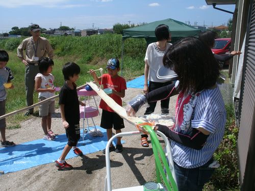 流しそうめん_c0243652_17404565.jpg