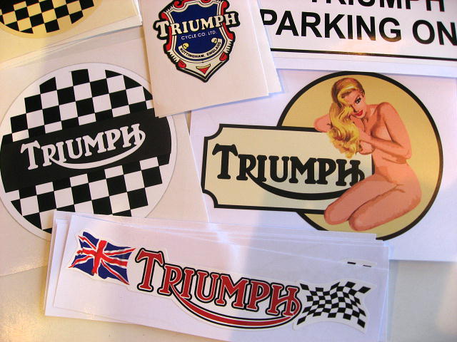 Triumph Stickers_a0160654_16363338.jpg