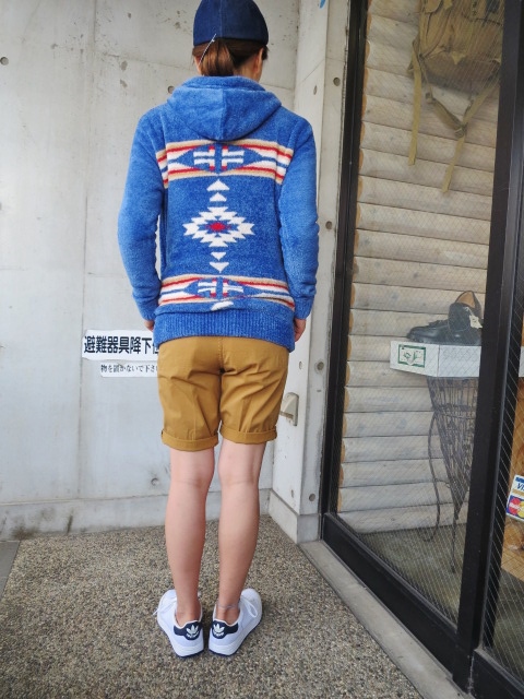 BIRVIN の18番、当店人気の18番、、NATIVE柄 PILE ZIP PARKA　By BIRVIN UNIFORM_d0152280_15282672.jpg