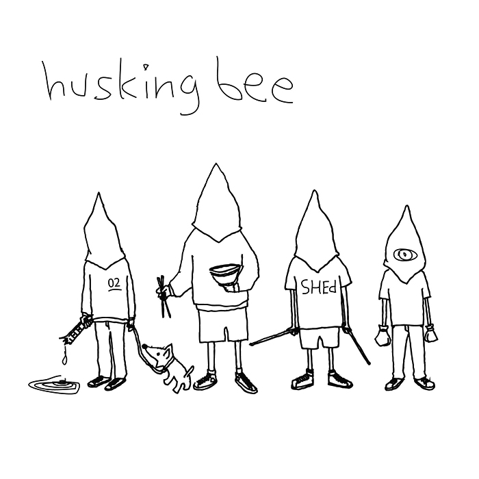 HUSKING BEE / A Youth That Grows Old / Prepared Mind / 7inch(FLAKES-132)_a0087389_1535347.jpg