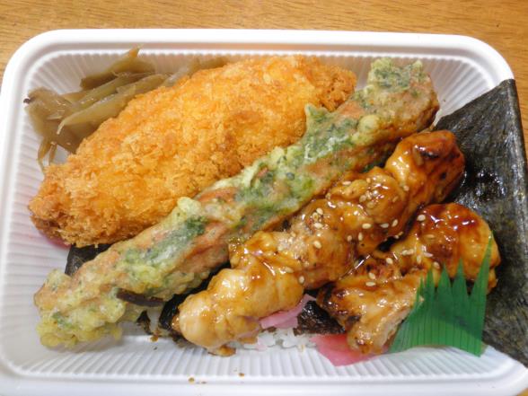 スーパー万代ののり弁当 万代多田店_c0118393_1750294.jpg