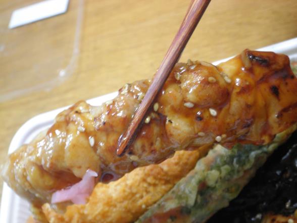 スーパー万代ののり弁当 万代多田店_c0118393_1753156.jpg